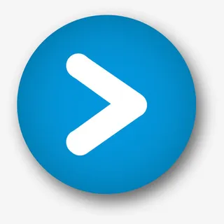 手绘蓝色按键按钮免抠