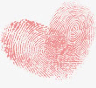 海报七夕效果红色爱心免抠