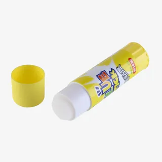 拔盖的得力固体胶棒实物免抠免抠