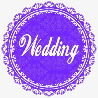 wedding艺术字免抠