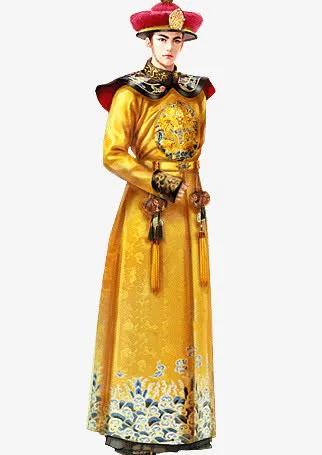 立绘古风清朝皇帝免抠