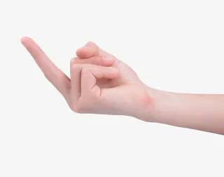 鄙视手势免抠下载免抠