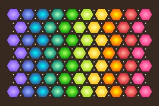 多彩渐变几何背景高清