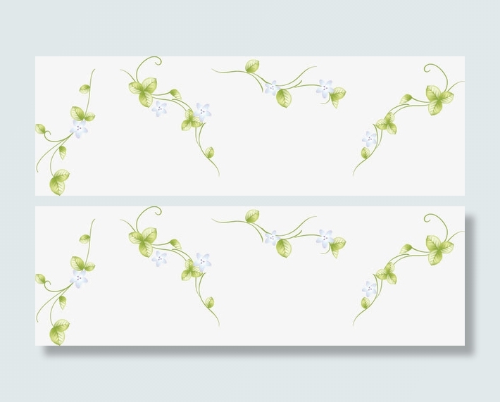 网站藤蔓背景banner