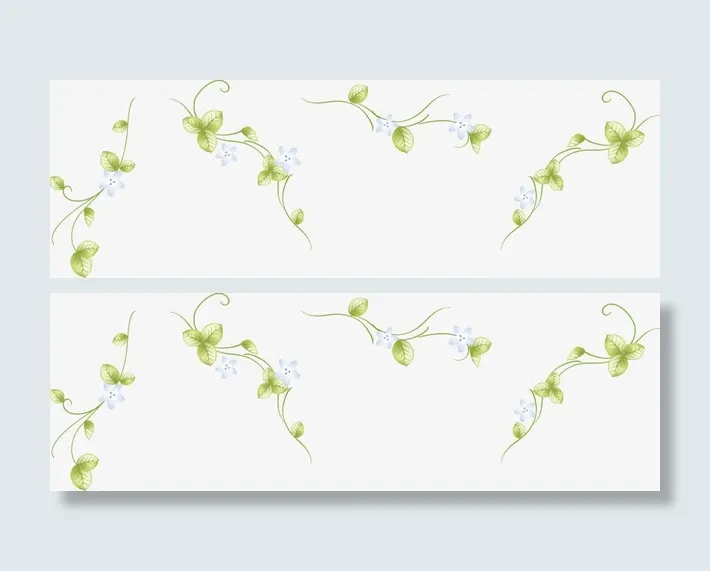 网站藤蔓背景banner