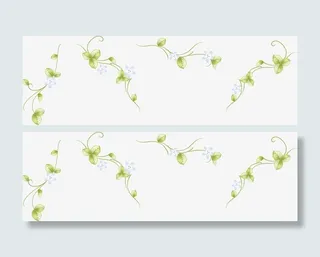 网站藤蔓背景banner