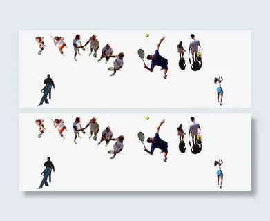 打球鸟瞰常用效果图免抠