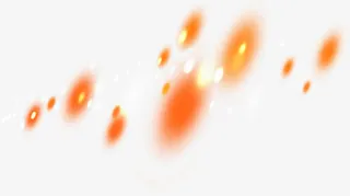 效果红色卡通火光免抠