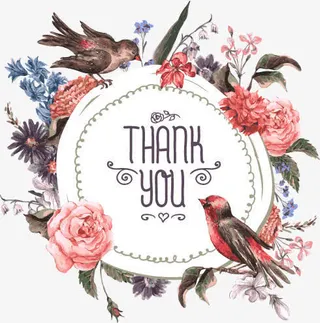 感谢贺卡设计免抠