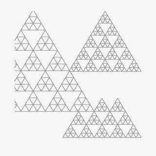矢量黑色三角形边框免抠