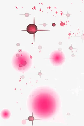 光点 花瓣漂浮系列免抠