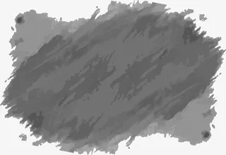 灰色水彩笔刷免抠