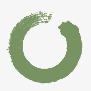 绿色圆圈水墨毛笔笔刷元素免抠 绿色圆圈水墨毛笔笔刷元素免抠