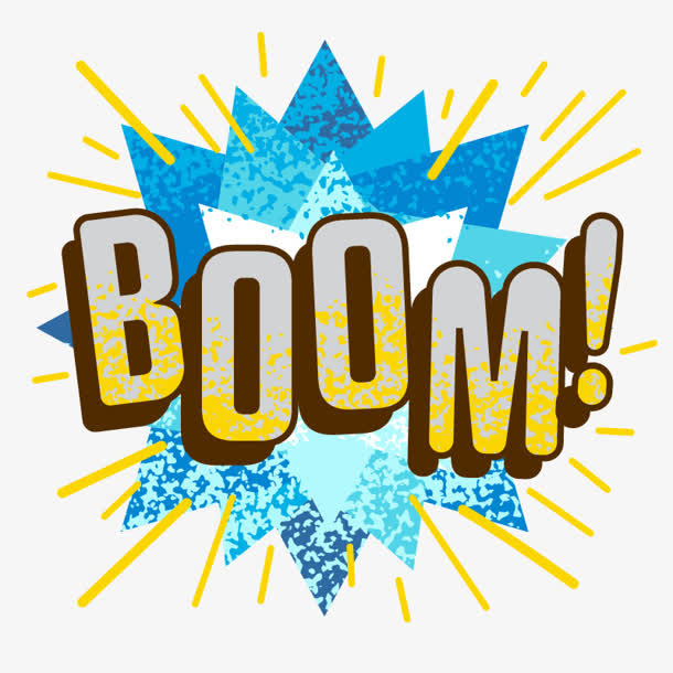 BOOM 字体设计免抠