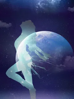 浩瀚星空女神免抠