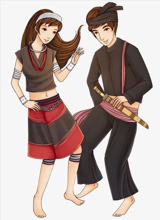 两个人的舞蹈免抠