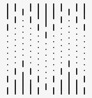 手绘黑色虚线免抠