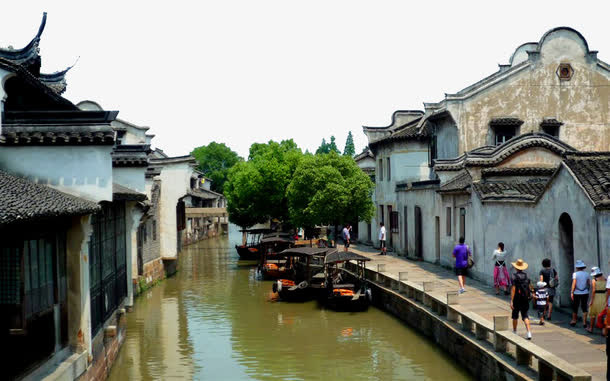 浙江乌镇景色摄影美图免抠