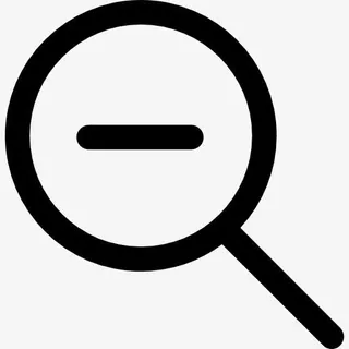 放大镜的放大图标免抠