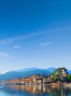 水乡旅游海报设计高清