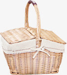 可爱时尚春天花篮免抠