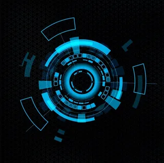 炫酷科技海报背景模板高清