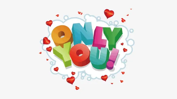 矢量ONLYYOU艺术字免抠 矢量ONLYYOU艺术字免抠