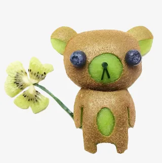 奇异果小熊免抠