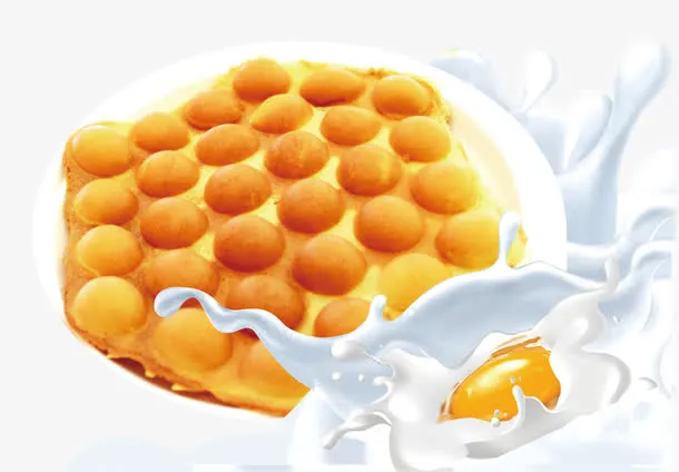 牛奶鸡蛋仔免抠