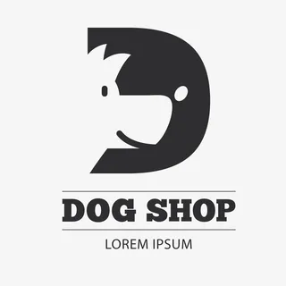 宠物小狗标签矢量图免抠