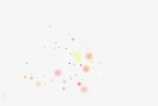 绚丽多彩光效斑点免抠