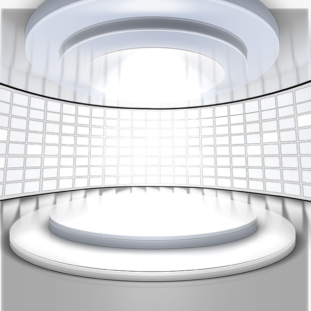 高档大气炫酷时尚展厅舞台免抠