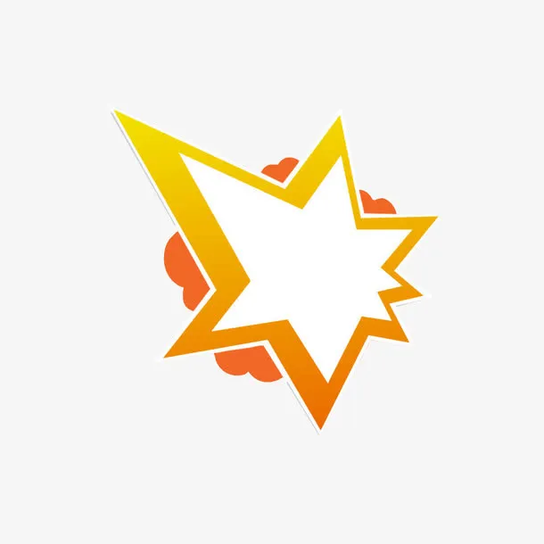 卡通爆炸图标免抠