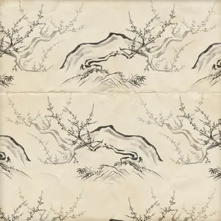 水墨梅花背景 水墨梅花背景
