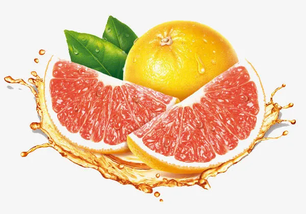 手绘血橙免抠