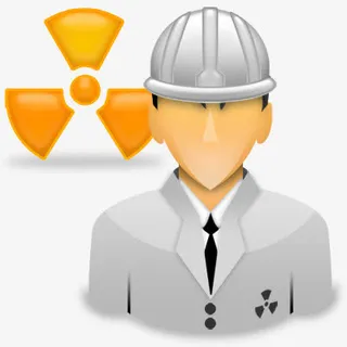 工程师核辐射光谱法工人印象免抠