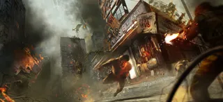 战火硝烟宣传海报免抠