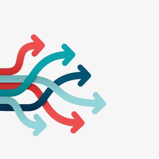 动感线条箭头免抠