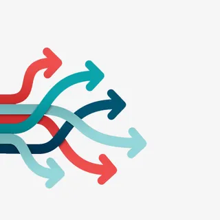 动感线条箭头免抠