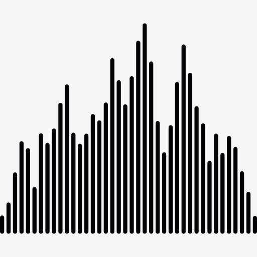 垂直细声酒吧图标免抠