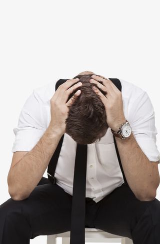 抱头的男人免抠装饰其他装饰图案元素