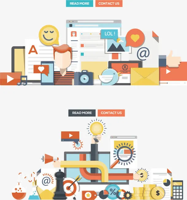 工作矢量素材免抠