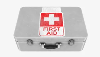 灰色急救包免抠