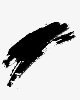 水墨 笔触 毛笔免抠