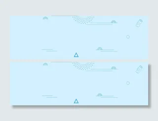 蓝色纯色背景全屏海报banner高清