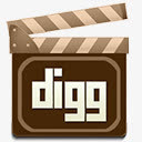 digg电影风格logo图标免抠