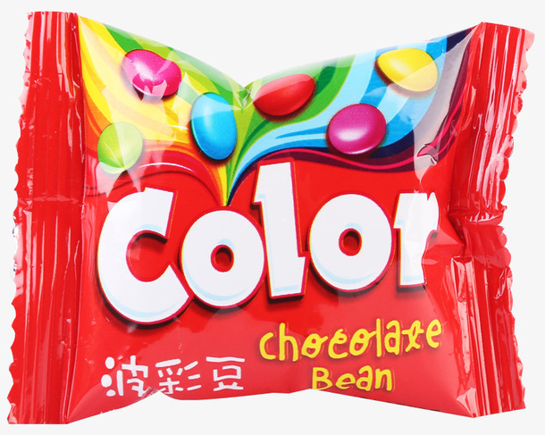 雅迪波彩豆巧克力多彩豆免抠