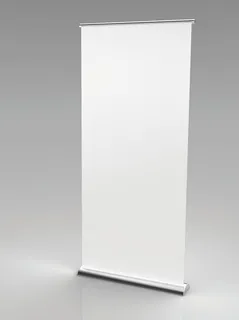 白色标牌灰色背景