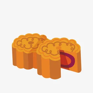 中秋节月饼免抠