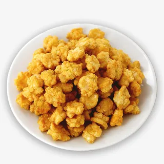 成盘的鸡米花免抠